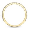 Thumbnail Image 5 of Shy Creation Diamond Ribbed Ring 3/8 ct tw 14K Yellow Gold SC22009151Z7