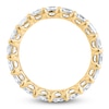 Thumbnail Image 2 of Certified Princess-Cut Diamond Eternity Band 4-7/8 - 6-1/3 ct tw 14K Yellow Gold
