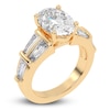 Thumbnail Image 2 of Oval-Cut Created By Jared Studio Lab-Grown Diamond Engagement Ring 4-1/2 ct tw 14K Yellow Gold