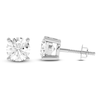 Thumbnail Image 1 of Round-Cut Lab-Grown Diamond Solitaire Stud Earrings 2-1/2 ct tw 14K White Gold (SI2/F)