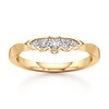 Thumbnail Image 1 of J'Lure Lab-Grown Diamond Scalloped Wedding Band 1/6 ct tw 18K Yellow Gold