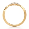 Thumbnail Image 2 of J'Lure Lab-Grown Diamond Scalloped Wedding Band 1/6 ct tw 18K Yellow Gold