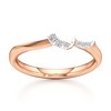Thumbnail Image 1 of J'Lure Lab-Grown Diamond Wedding Band 1/20 ct tw 18K Rose Gold