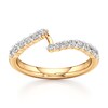 Thumbnail Image 1 of J'Lure Lab-Grown Diamond Contour Wedding Band 3/8 ct tw 18K Yellow Gold