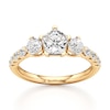Thumbnail Image 1 of J'Lure Pentagon Brilliant-Cut Lab-Grown Diamond Engagement Ring 1-7/8 ct tw 18K Yellow Gold