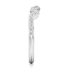 Thumbnail Image 3 of J'Lure Lab-Grown Diamond Angled Contour Wedding Band 1/4 ct tw 18K White Gold