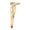 Thumbnail Image 3 of J'Lure Lab-Grown Diamond Contour Wedding Band 1/6 ct tw 18K Yellow Gold