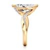 Thumbnail Image 3 of J'Lure Leaf Step-Cut Lab-Grown Diamond Bypass Engagement Ring 3-1/5 ct tw 18K Yellow Gold