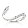 Thumbnail Image 1 of J'Lure Lab-Grown Diamond Contour Wedding Band 1/6 ct tw 18K White Gold