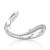 Thumbnail Image 1 of J'Lure Lab-Grown Diamond Contour Wedding Band 1/6 ct tw 18K White Gold