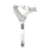 Thumbnail Image 3 of J'Lure Lab-Grown Diamond Contour Wedding Band 1/6 ct tw 18K White Gold