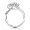 Thumbnail Image 2 of J'Lure Octagon Brilliant-Cut Lab-Grown Diamond Engagement Ring 2 ct tw 18K White Gold