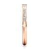 Thumbnail Image 3 of J'Lure Baguette-Cut Lab-Grown Diamond Contour Wedding Band 3/8 ct tw 18K Rose Gold