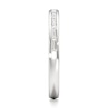 Thumbnail Image 3 of J'Lure Baguette-Cut Lab-Grown Diamond Contour Wedding Band 1/3 ct tw 18K White Gold