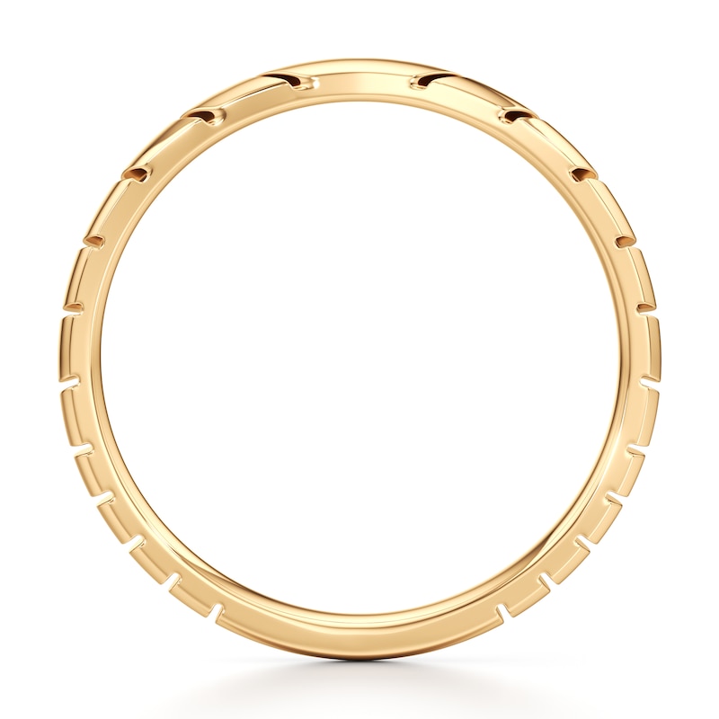Main Image 2 of J'Lure Contour Wedding Band 18K Yellow Gold