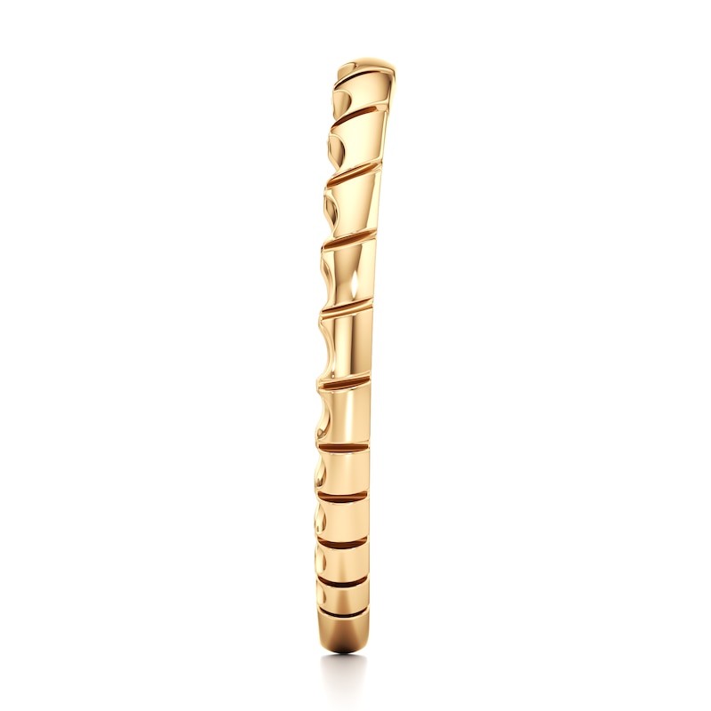 Main Image 3 of J'Lure Contour Wedding Band 18K Yellow Gold