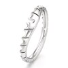 Thumbnail Image 4 of J'Lure Contour Wedding Band 18K White Gold