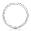 Thumbnail Image 2 of J'Lure Contour Wedding Band 18K White Gold