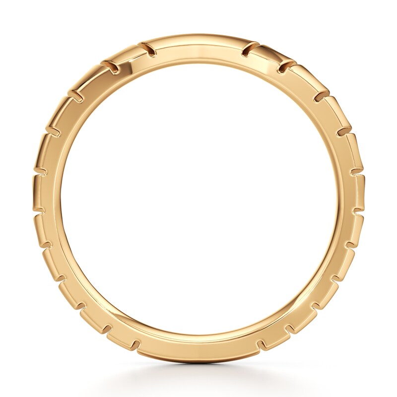 Main Image 2 of J'Lure Contour Wedding Band 18K Yellow Gold