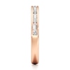 Thumbnail Image 3 of J'Lure Baguette & Round-Cut Lab-Grown Diamond Wedding Band 3/8 ct tw 18K Rose Gold