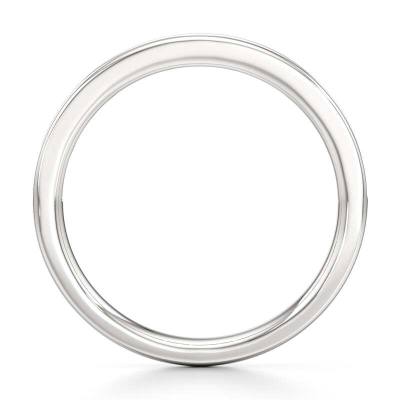 Main Image 2 of J'Lure Baguette & Round-Cut Lab-Grown Diamond Wedding Band 3/8 ct tw 18K White Gold