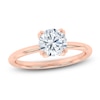 Thumbnail Image 1 of Round-Cut Diamond Solitaire Engagement Ring 1-1/2 ct tw 14K Rose Gold (I2/I)