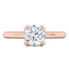 Thumbnail Image 3 of Round-Cut Diamond Solitaire Engagement Ring 1-1/2 ct tw 14K Rose Gold (I2/I)