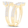 Thumbnail Image 2 of Marquise & Round-Cut Lab-Grown Diamond Enhancer Ring 1-1/3 ct tw 14K Yellow Gold
