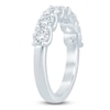 Thumbnail Image 2 of Lab-Grown Diamond Seven-Stone Anniversary Ring 1 1/2 ct tw 14K White Gold