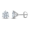 Thumbnail Image 1 of Round-Cut Lab-Grown Diamond Solitaire Stud Earrings 3 ct tw Platinum (VS2/F)