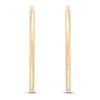 Thumbnail Image 1 of Diamond-Cut Hoop Earrings 14K Yellow Gold 40mm