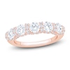 Thumbnail Image 1 of Certified Diamond Anniversary Ring 2 ct tw 18K Rose Gold