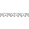 Thumbnail Image 2 of Men's Diamond Pavé Mariner Link Bracelet 1/2 ct tw Sterling Silver 8.5"