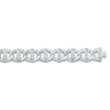 Thumbnail Image 4 of Men's Diamond Pavé Mariner Link Bracelet 1/2 ct tw Sterling Silver 8.5"