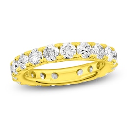 Lab-Grown Diamond Eternity Band 2-1/2 to 3-1/3 ct tw 14K Yellow Gold