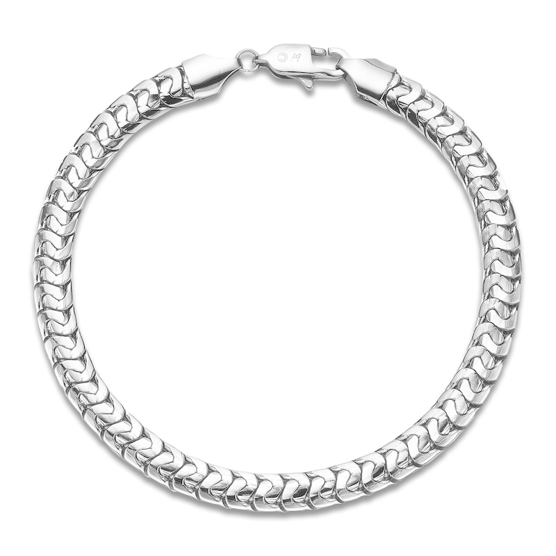 Main Image 1 of Link Chain Bracelet 6.5mm Stainless Steel 8.5"