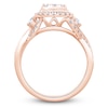 Thumbnail Image 2 of Brilliant Moments Certified Multi-Diamond Pear Halo Engagement Ring 1 ct tw 14K Rose Gold