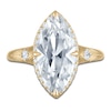 Thumbnail Image 3 of Marquise-Cut Lab-Grown Diamond Engagement Ring 4-1/5 ct tw 14K Yellow Gold