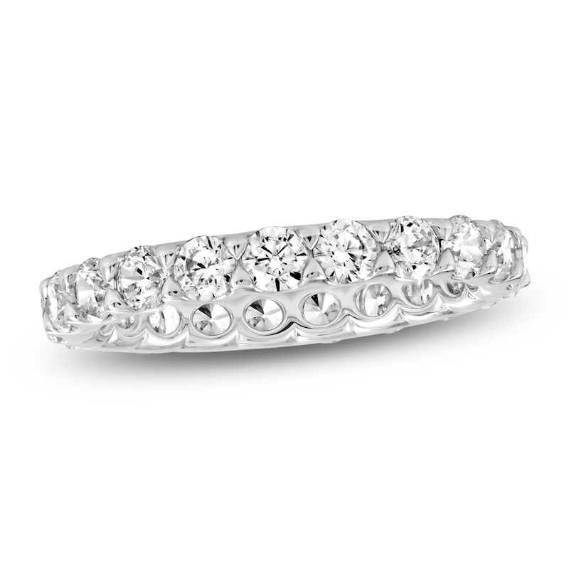 Main Image 1 of Lab-Grown Diamond Eternity Band 1-3/4 to 2 ct tw 14K White Gold