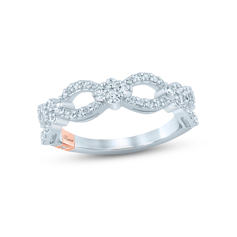 Main Image 1 of Pnina Tornai Diamond Ring 1/2 ct tw Round 14K White Gold