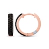Thumbnail Image 2 of Pnina Tornai Black Diamond Earrings 1/2 ct tw Round 14K Rose Gold