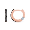 Thumbnail Image 2 of Pnina Tornai Black Diamond Earrings 1/4 ct tw Round 14K Rose Gold