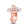 Thumbnail Image 1 of Pnina Tornai Diamond Rose Ring 2 ct tw Round 14K Rose Gold