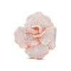 Thumbnail Image 3 of Pnina Tornai Diamond Rose Ring 2 ct tw Round 14K Rose Gold