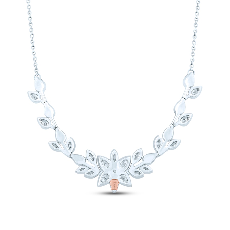 Main Image 4 of Pnina Tornai Diamond Necklace 1/2 ct tw Round 14K White Gold
