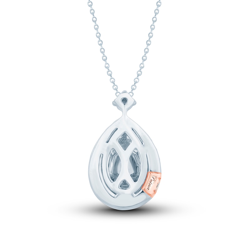 Main Image 4 of Pnina Tornai Diamond Necklace 5/8 ct tw Pear-shaped/Round/Marquise 14K White Gold