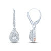 Pnina Tornai Diamond Earrings 1 ct tw Pear-shaped/Round/Marquise 14K White Gold