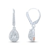 Thumbnail Image 2 of Pnina Tornai Diamond Earrings 1 ct tw Pear-shaped/Round/Marquise 14K White Gold