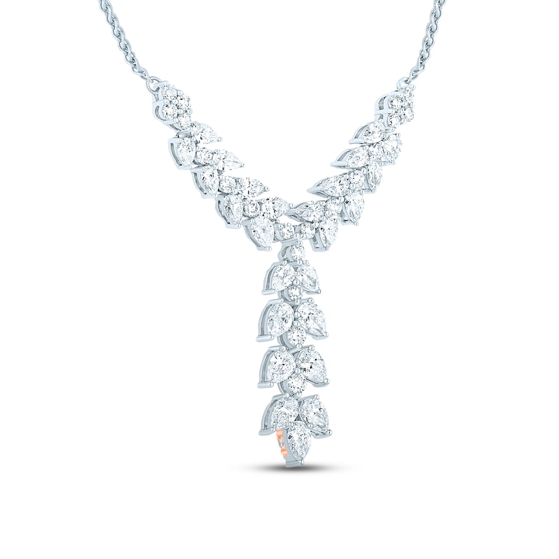 Main Image 2 of Pnina Tornai Diamond Necklace 2 ct tw Pear/Round 14K White Gold
