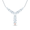 Thumbnail Image 4 of Pnina Tornai Diamond Necklace 2 ct tw Pear/Round 14K White Gold
